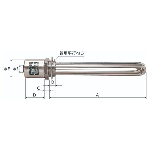 日本sakaguchi坂口电热油水加热用加热器SOP系列