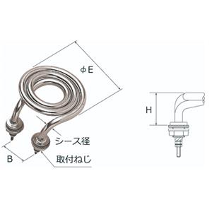 日本sakaguchi坂口电热螺纹型加热器PW系列