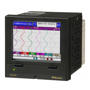 触控面板无纸化记录机VM7000A日本OHKURA大仓
