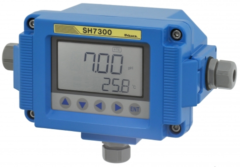 覆盖范围：0~100°C数字pH（ORP）发射机SH7300R日本OHKURA大仓
